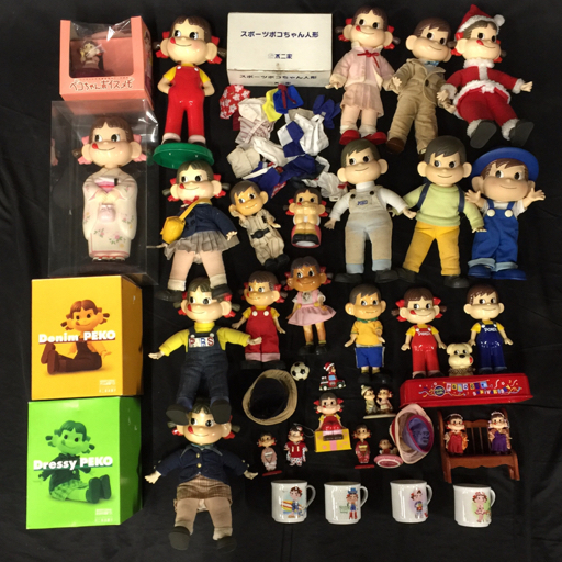 ペコちゃん ポコちゃん 人形 フィギュア マグカップ グッズ まとめ セット